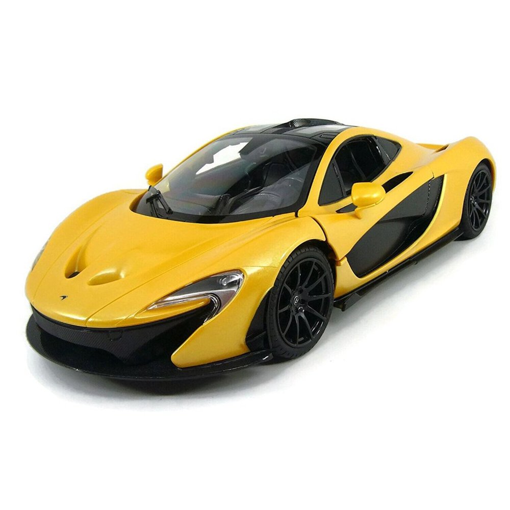 1:14 RC McLaren P1 Sport Car With Lights and Open Doors (Yellow)